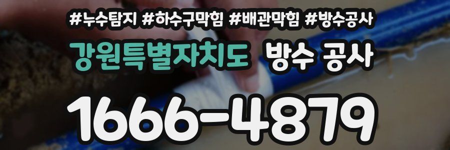 강원특별자치도 방수 공사