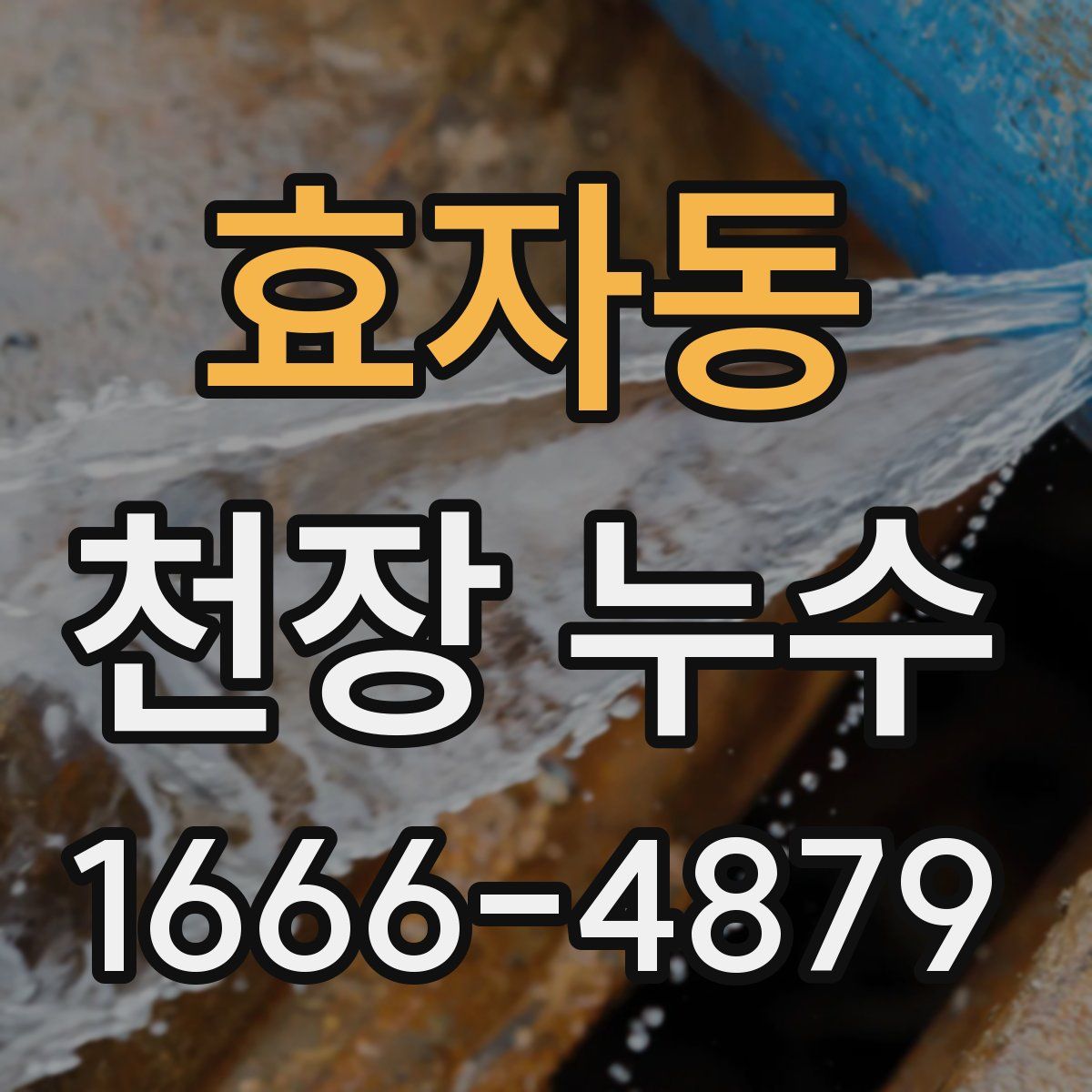 효자동 천장 누수