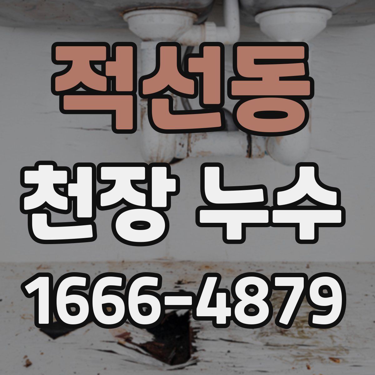 적선동 천장 누수