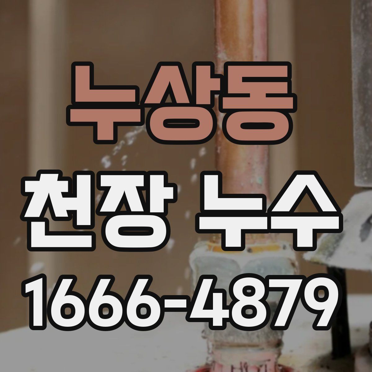 누상동 천장 누수 인한 2차 피해를 줄이는 방법