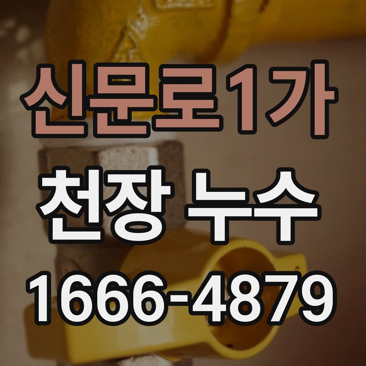 신문로1가 천장 누수 벽까지 번지기 전 조치