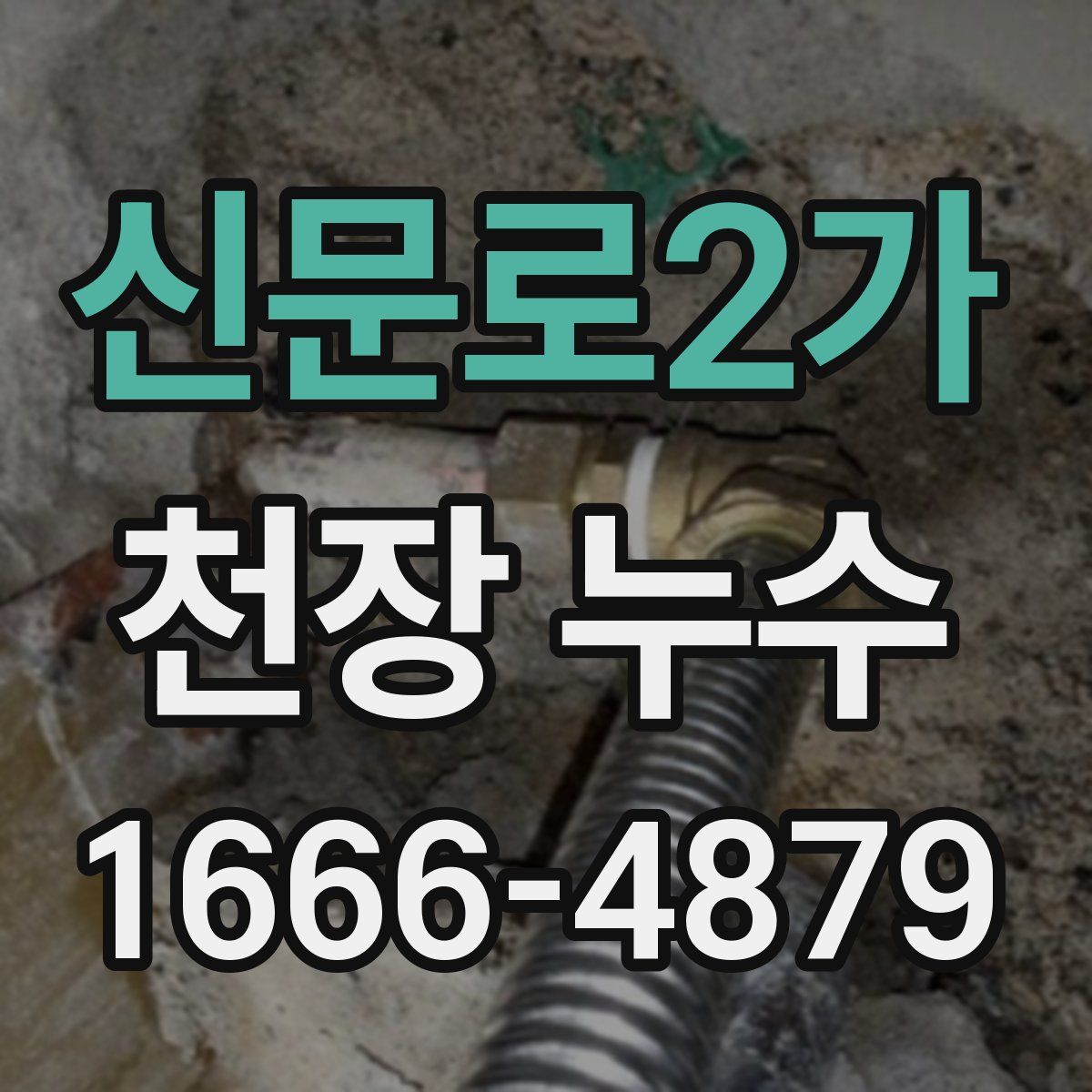 신문로2가 천장 누수