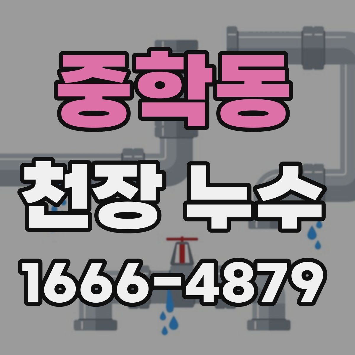 중학동 천장 누수