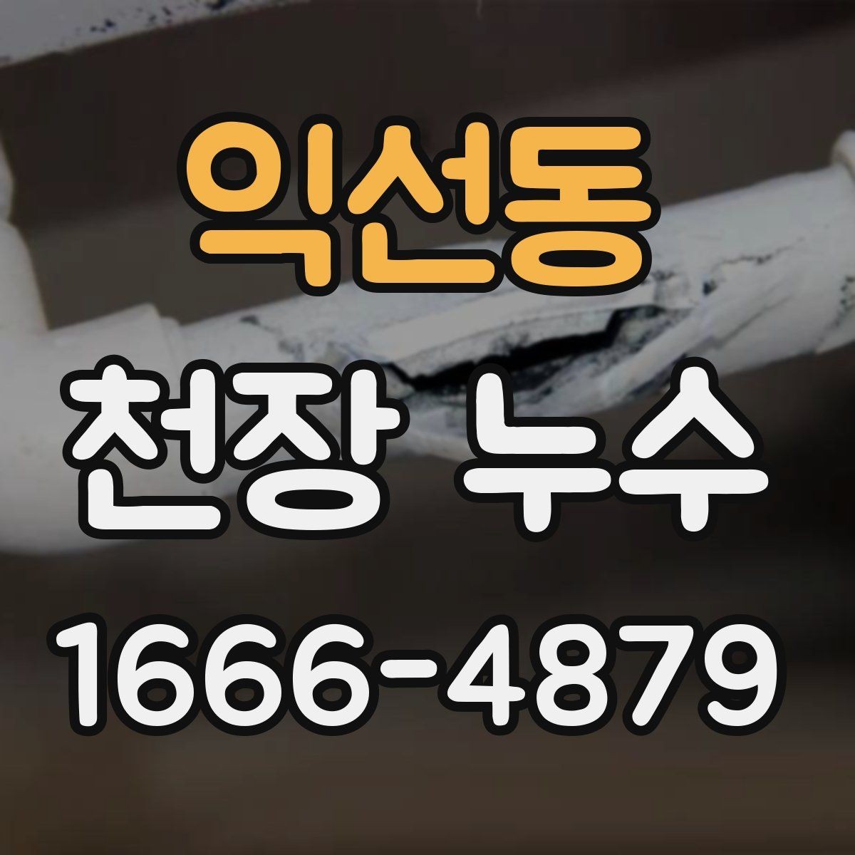익선동 천장 누수 외벽 유입이 천장에 나타나는 경우