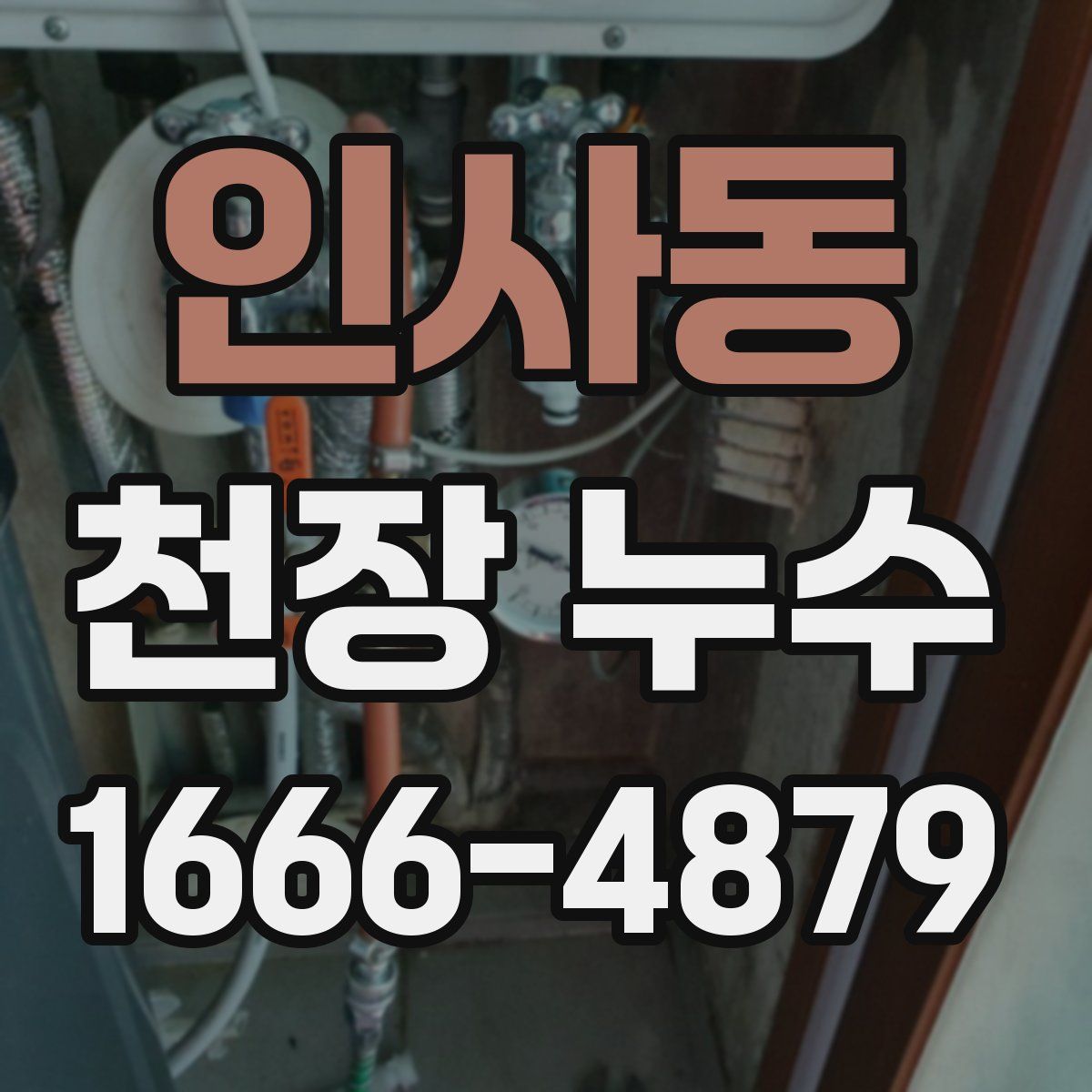 인사동 천장 누수