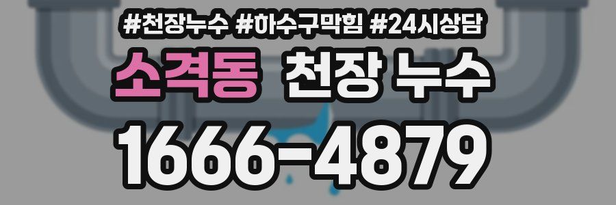 소격동 천장 누수