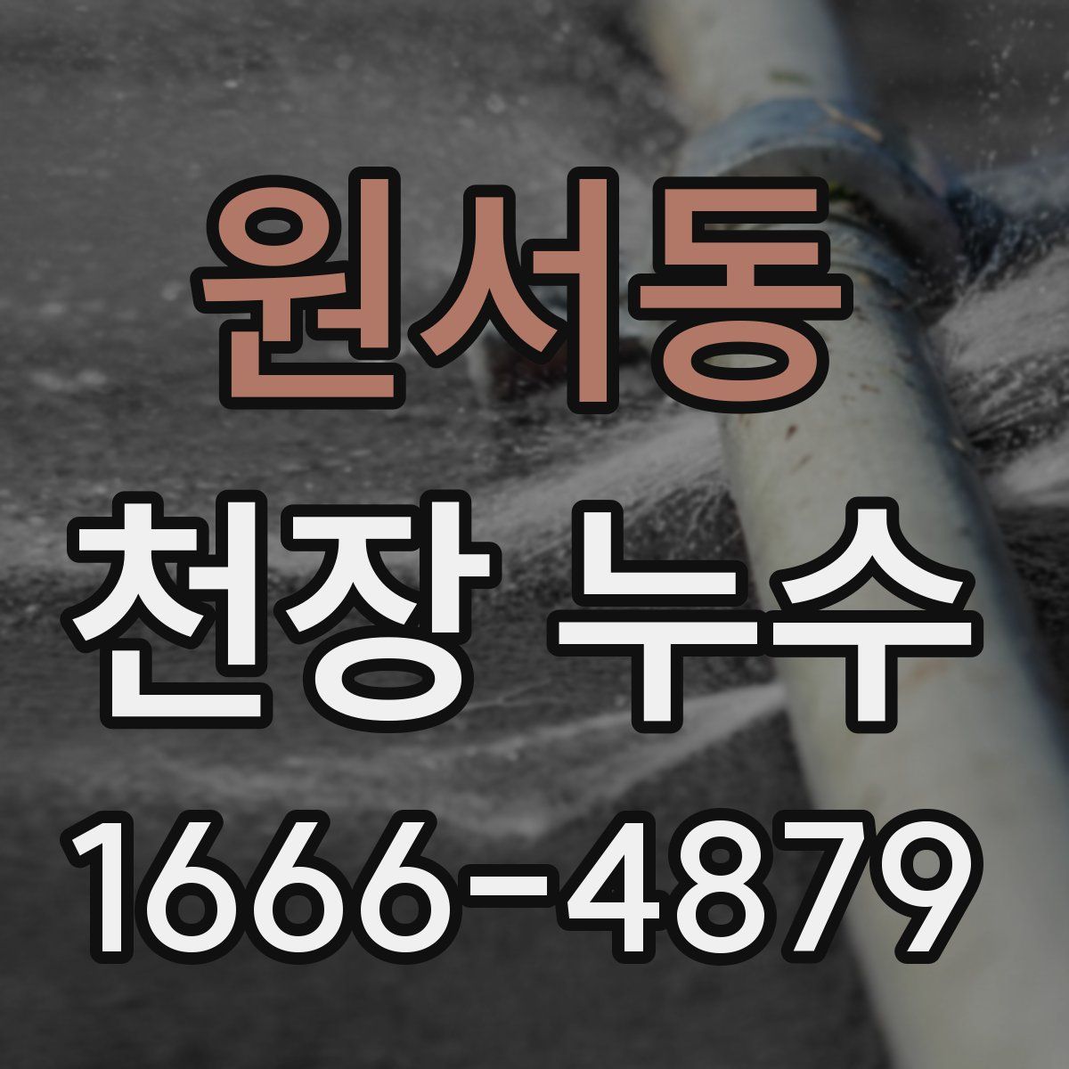 원서동 천장 누수