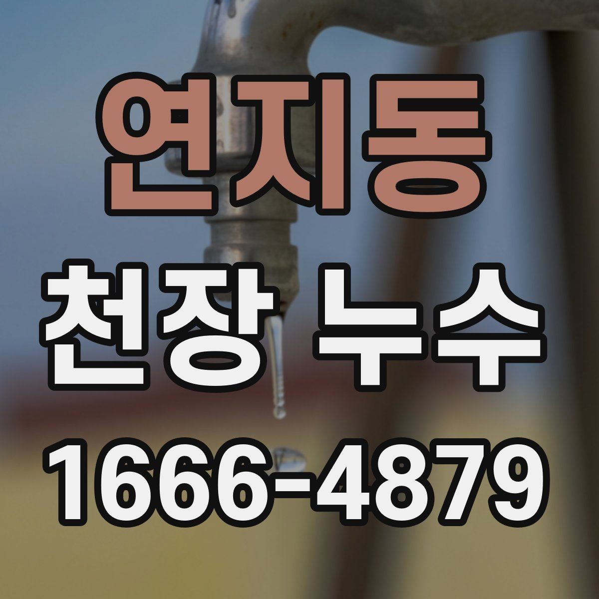 연지동 천장 누수 점검구 주변이 젖는다면 위층 배관 의심