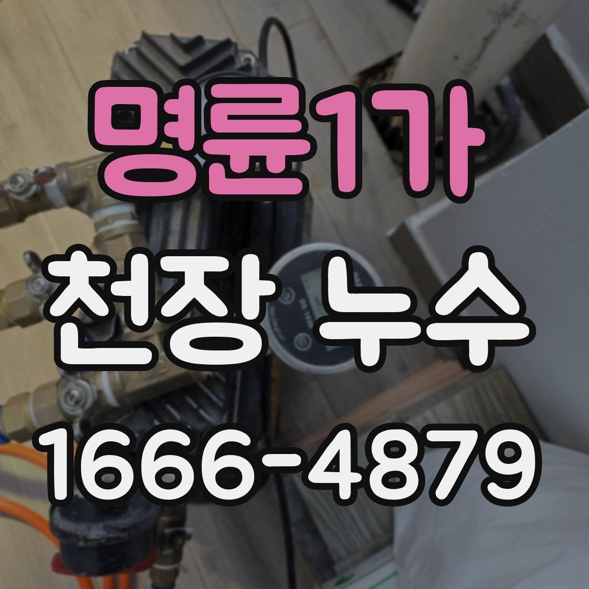 명륜1가 천장 누수 오해하기 쉬운 상황들