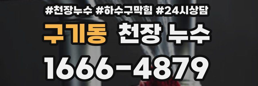 구기동 천장 누수