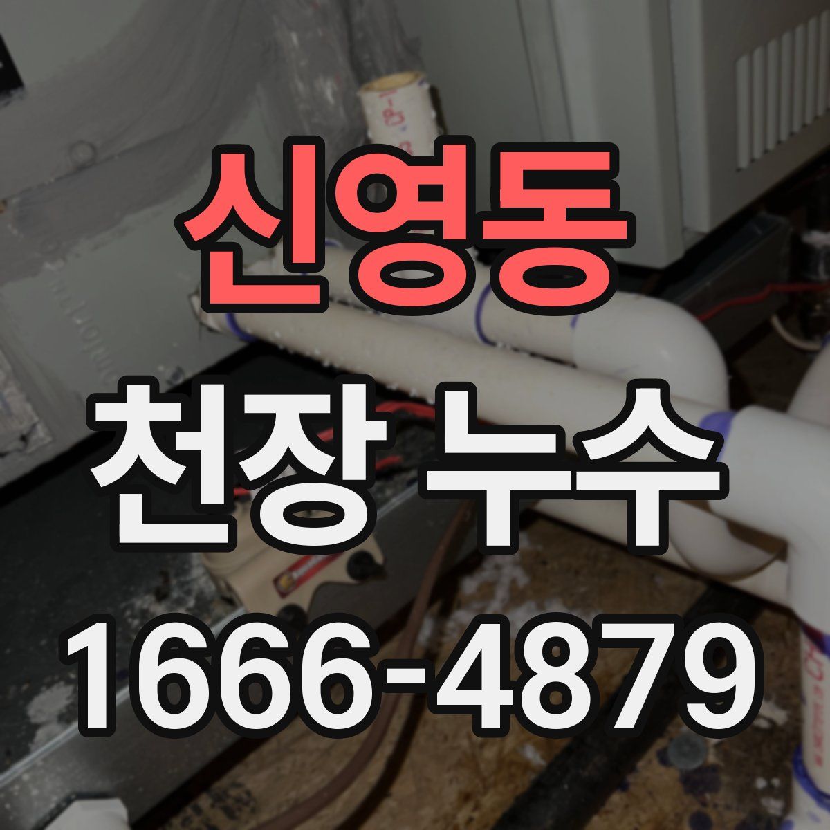 신영동 천장 누수