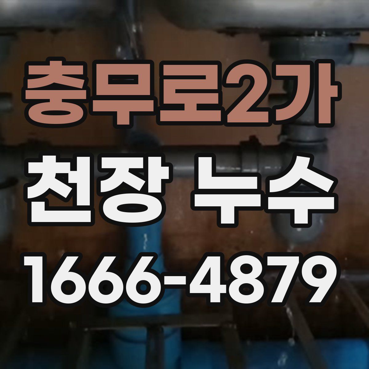 충무로2가 천장 누수