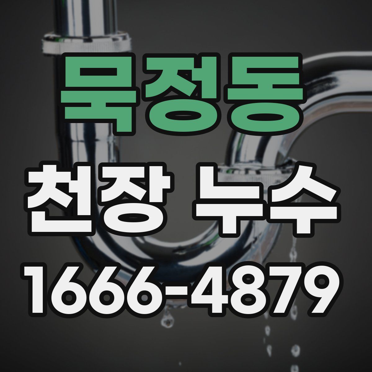 묵정동 천장 누수