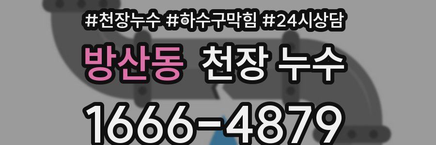 방산동 천장 누수