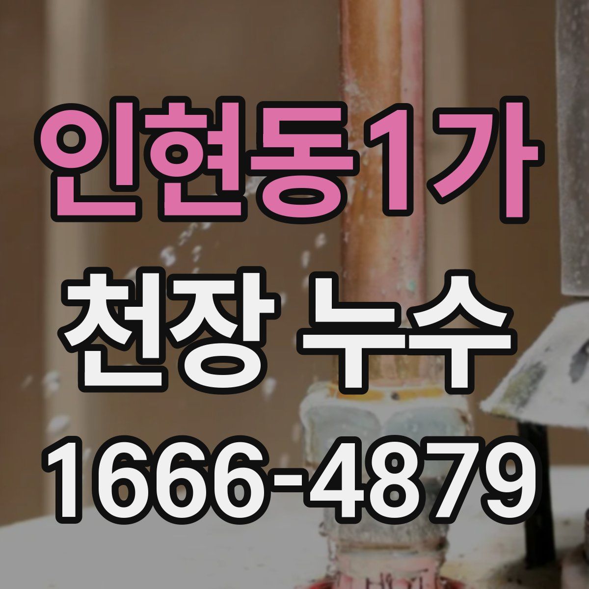 인현동1가 천장 누수