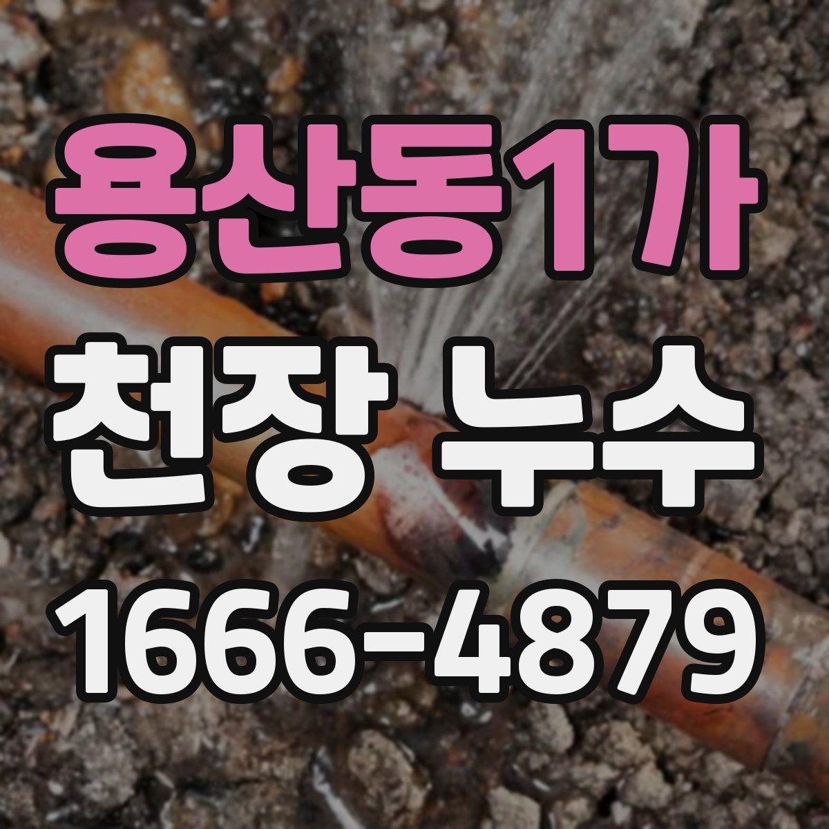 용산동1가 천장 누수