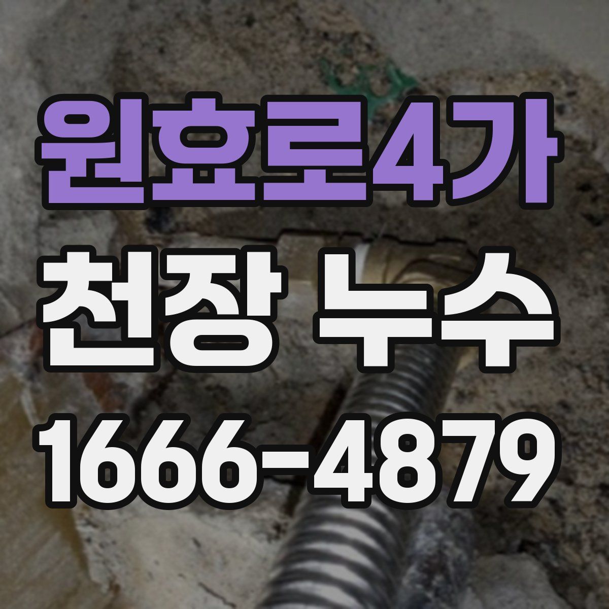 원효로4가 천장 누수