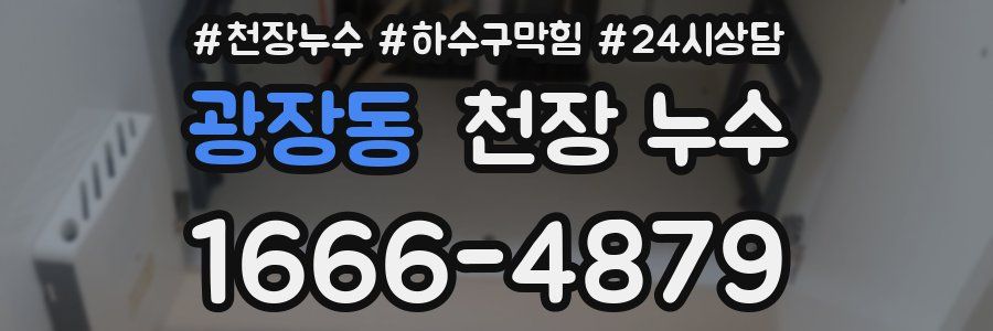 광장동 천장 누수