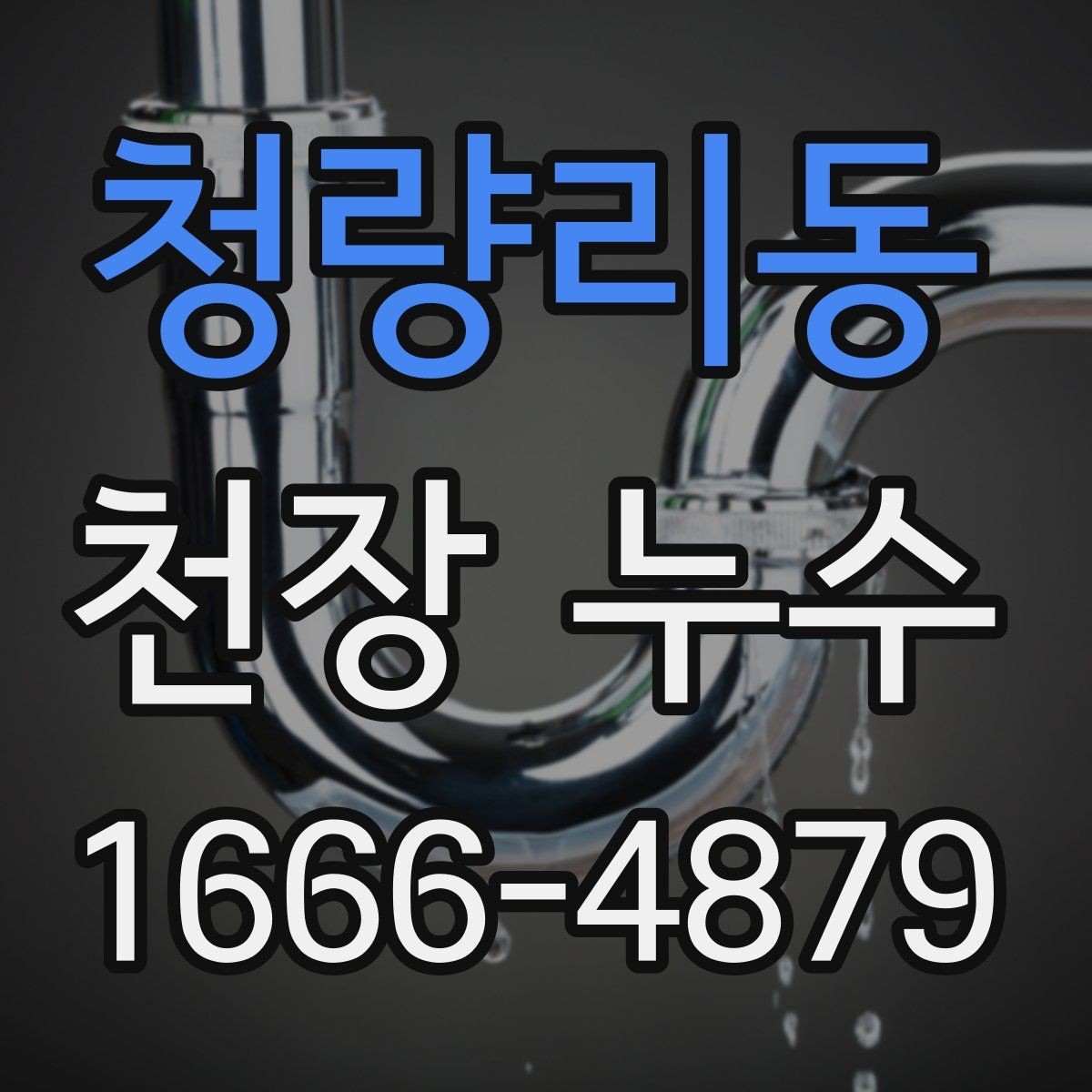 청량리동 천장 누수 타일 줄눈 문제로 아래집 천장이 젖는 경우