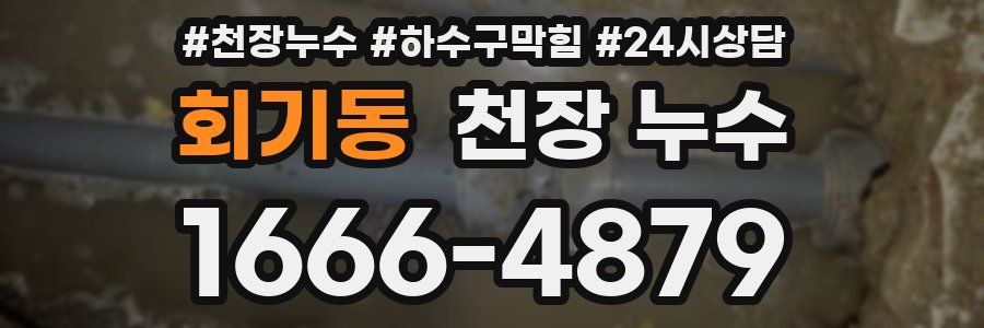 회기동 천장 누수