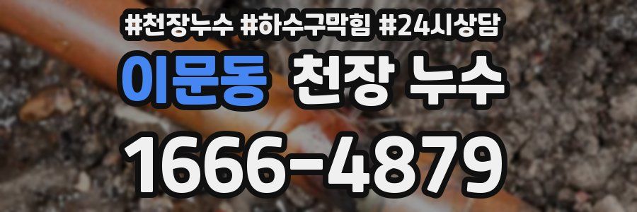 이문동 천장 누수