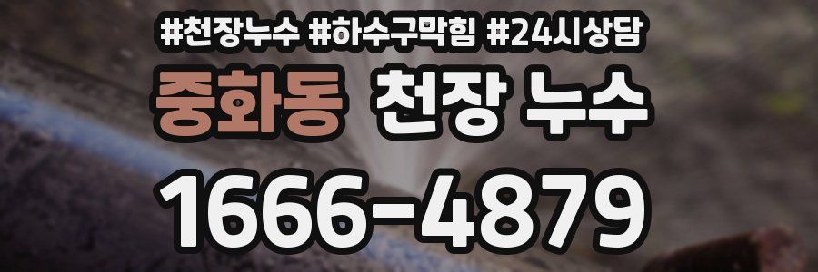 중화동 천장 누수