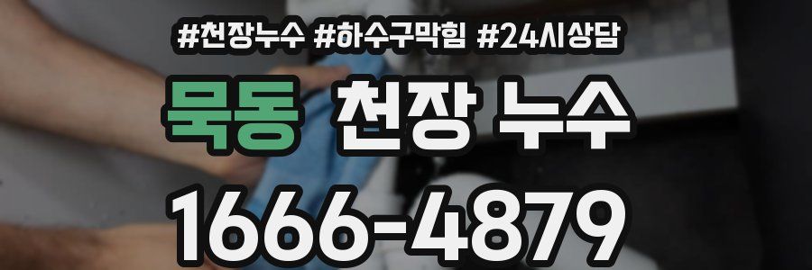 묵동 천장 누수