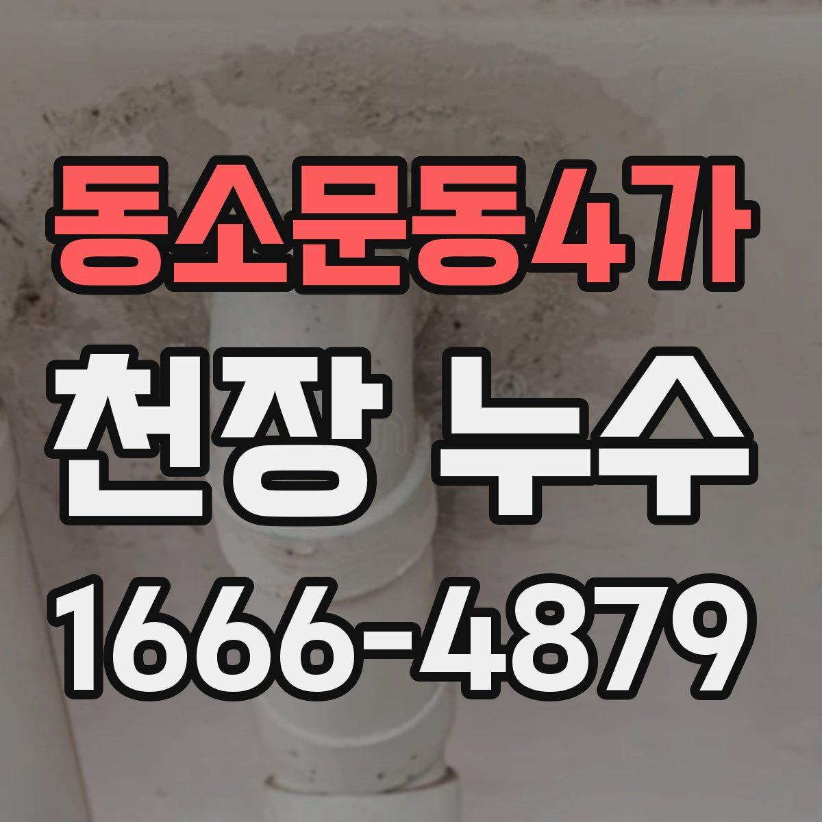 동소문동4가 천장 누수