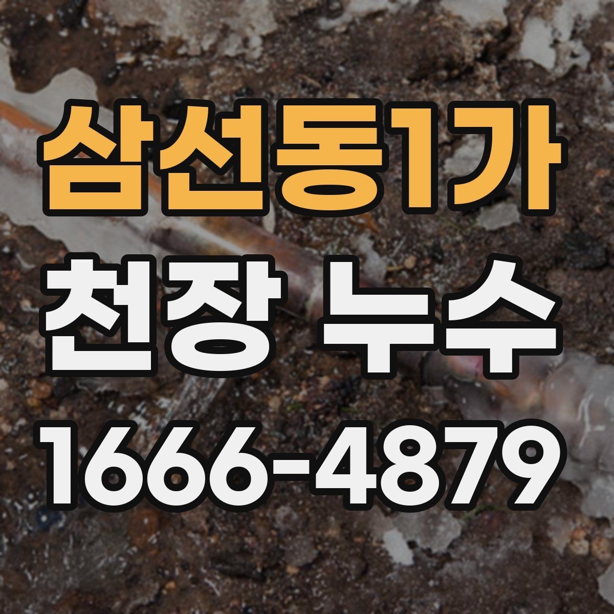 삼선동1가 천장 누수 아래집 피해가 생기기 전