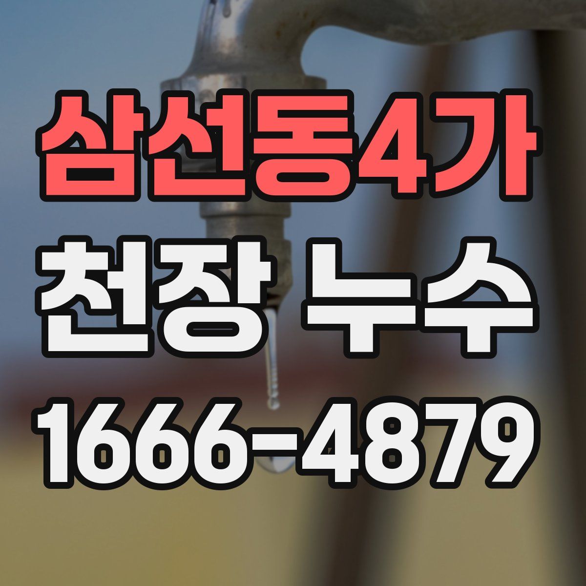 삼선동4가 천장 누수