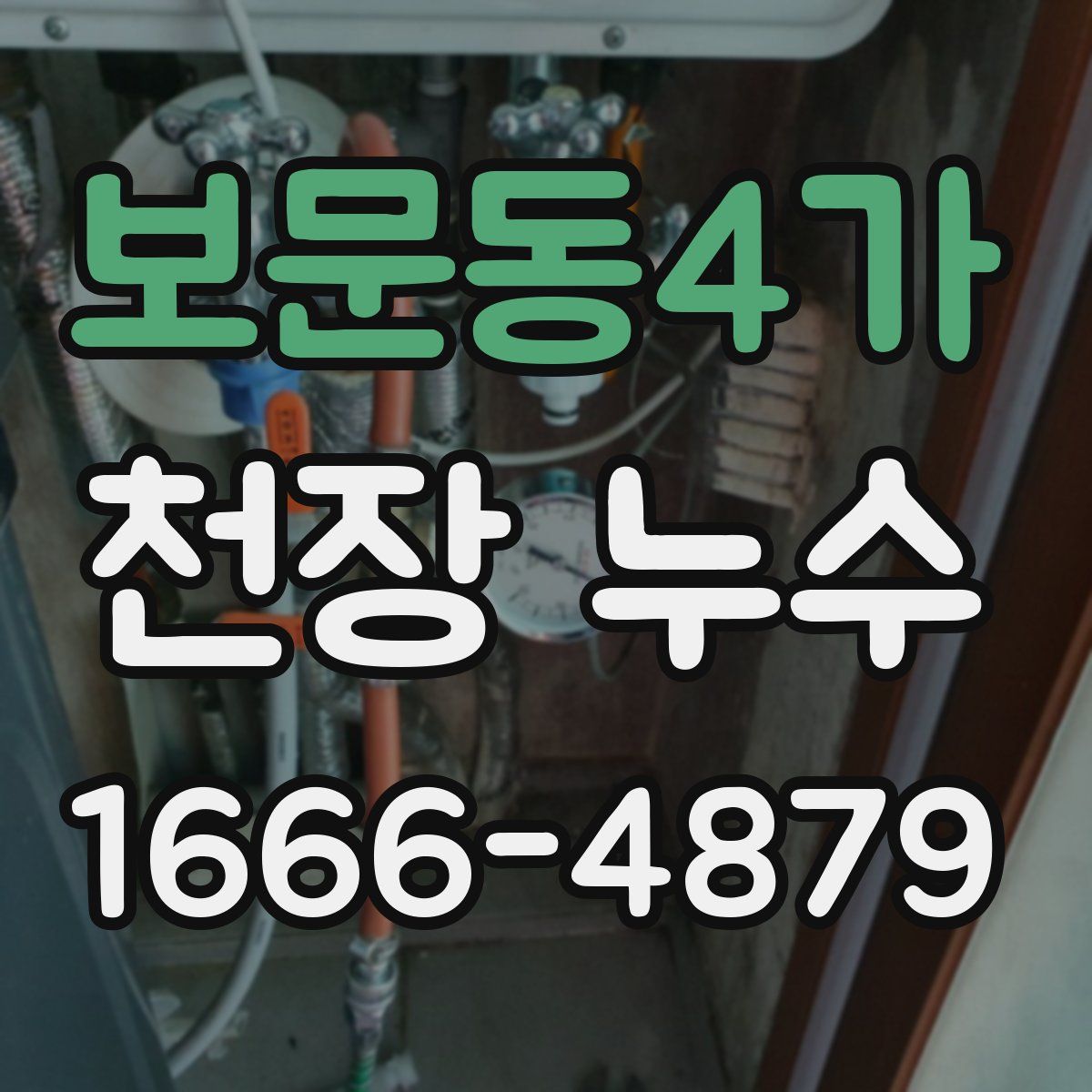 보문동4가 천장 누수