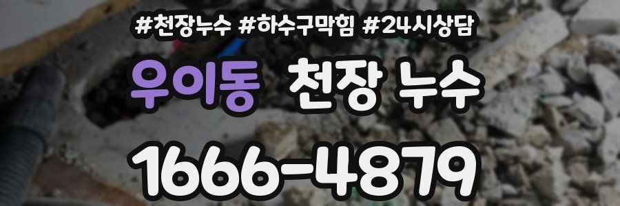 우이동 천장 누수