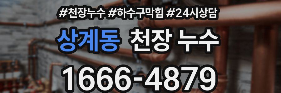 상계동 천장 누수