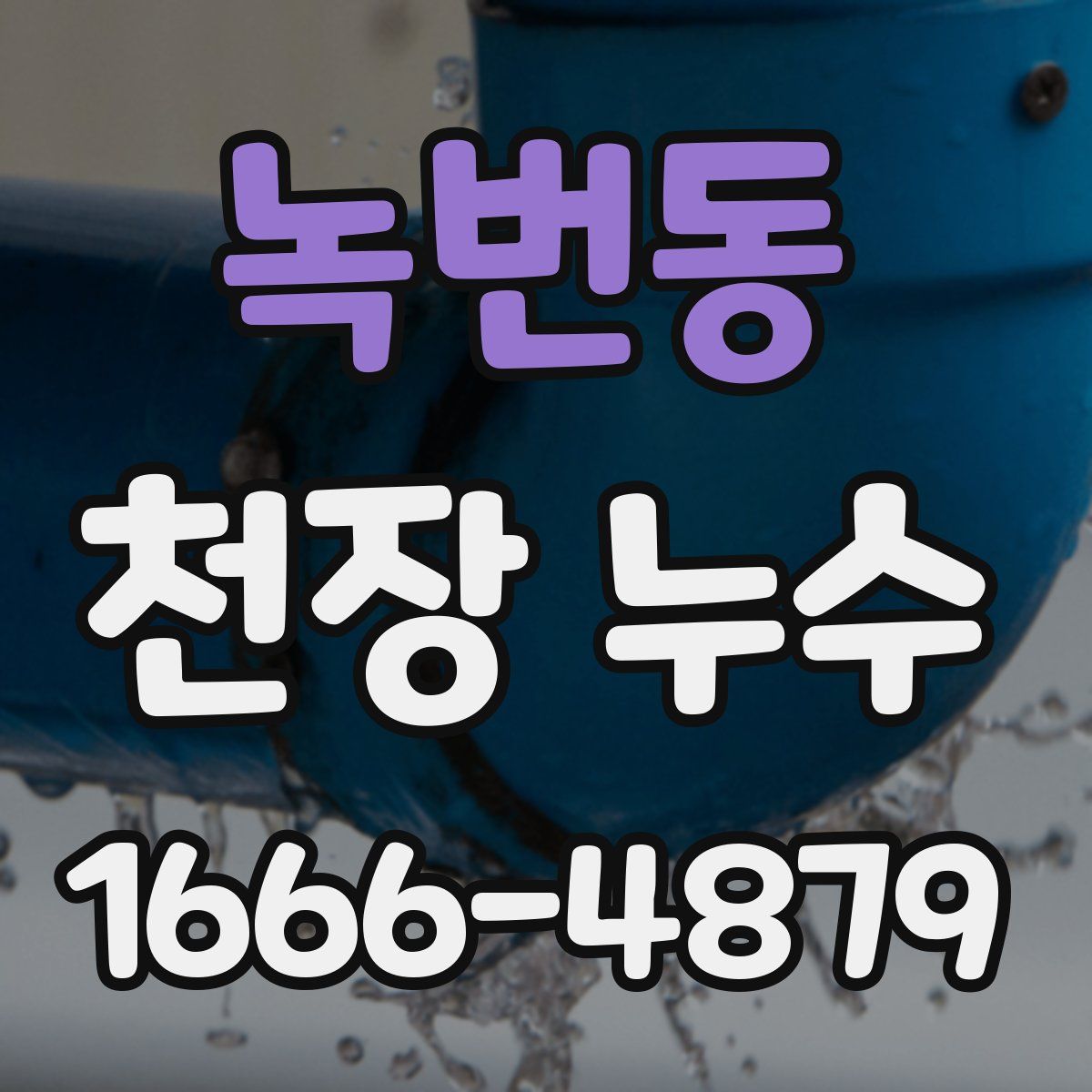 녹번동 천장 누수