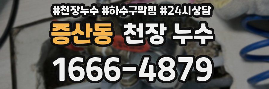 증산동 천장 누수