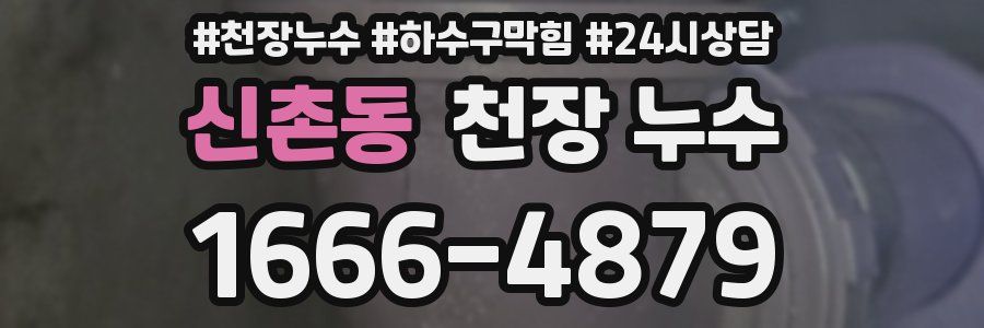 신촌동 천장 누수