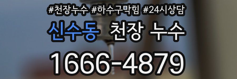 신수동 천장 누수