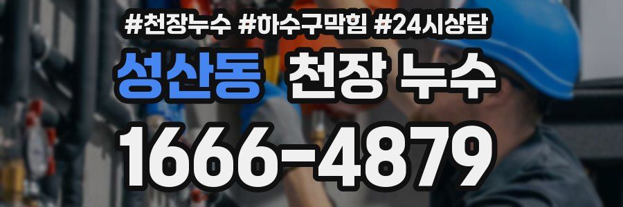 성산동 천장 누수