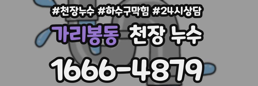 가리봉동 천장 누수