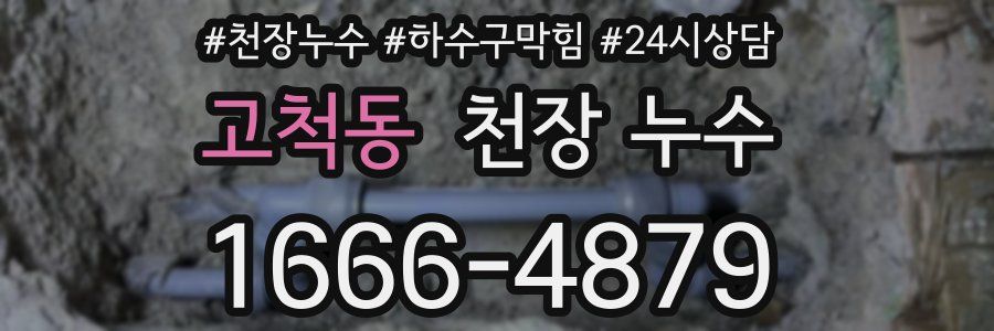 고척동 천장 누수