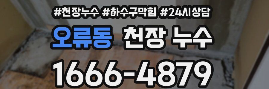 오류동 천장 누수