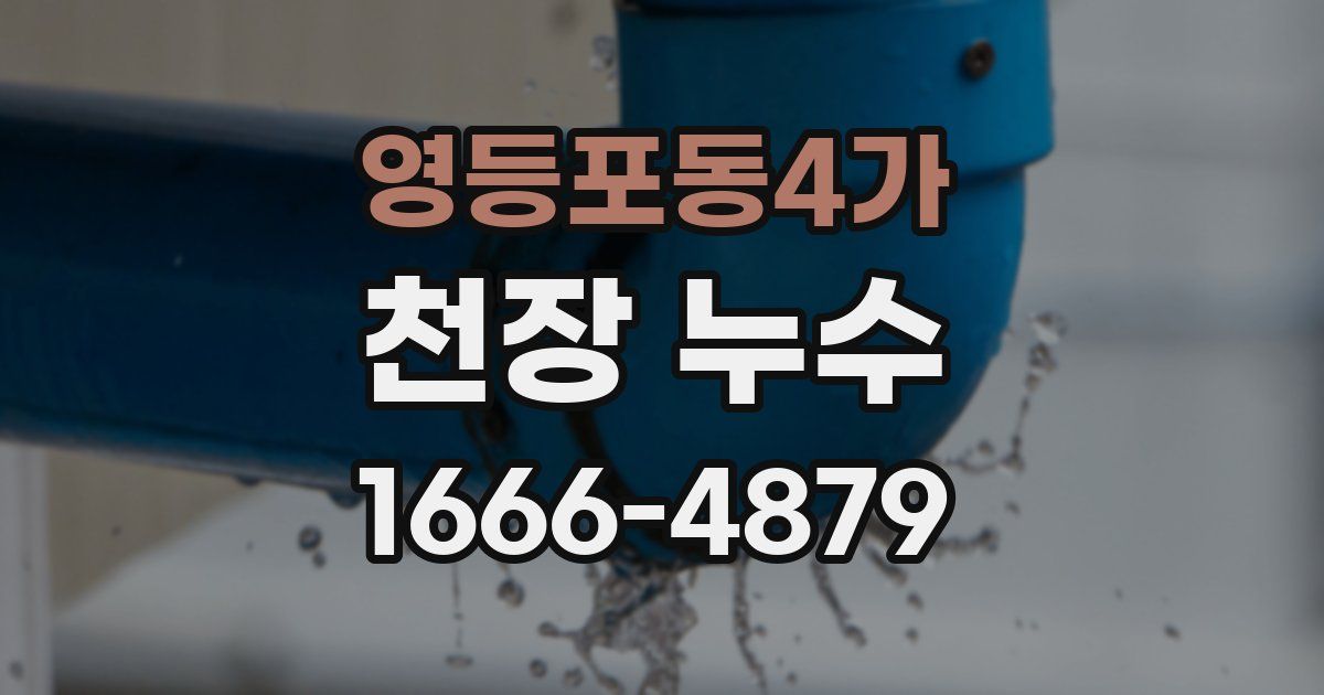 영등포동4가 천장 누수
