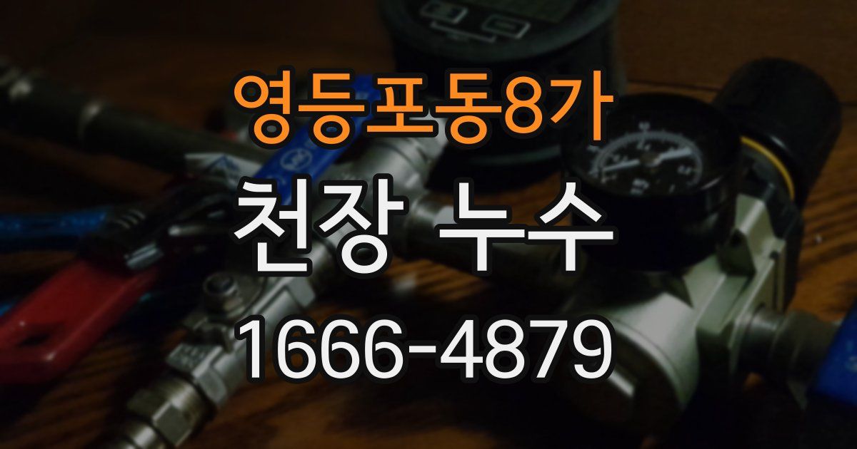 영등포동8가 천장 누수