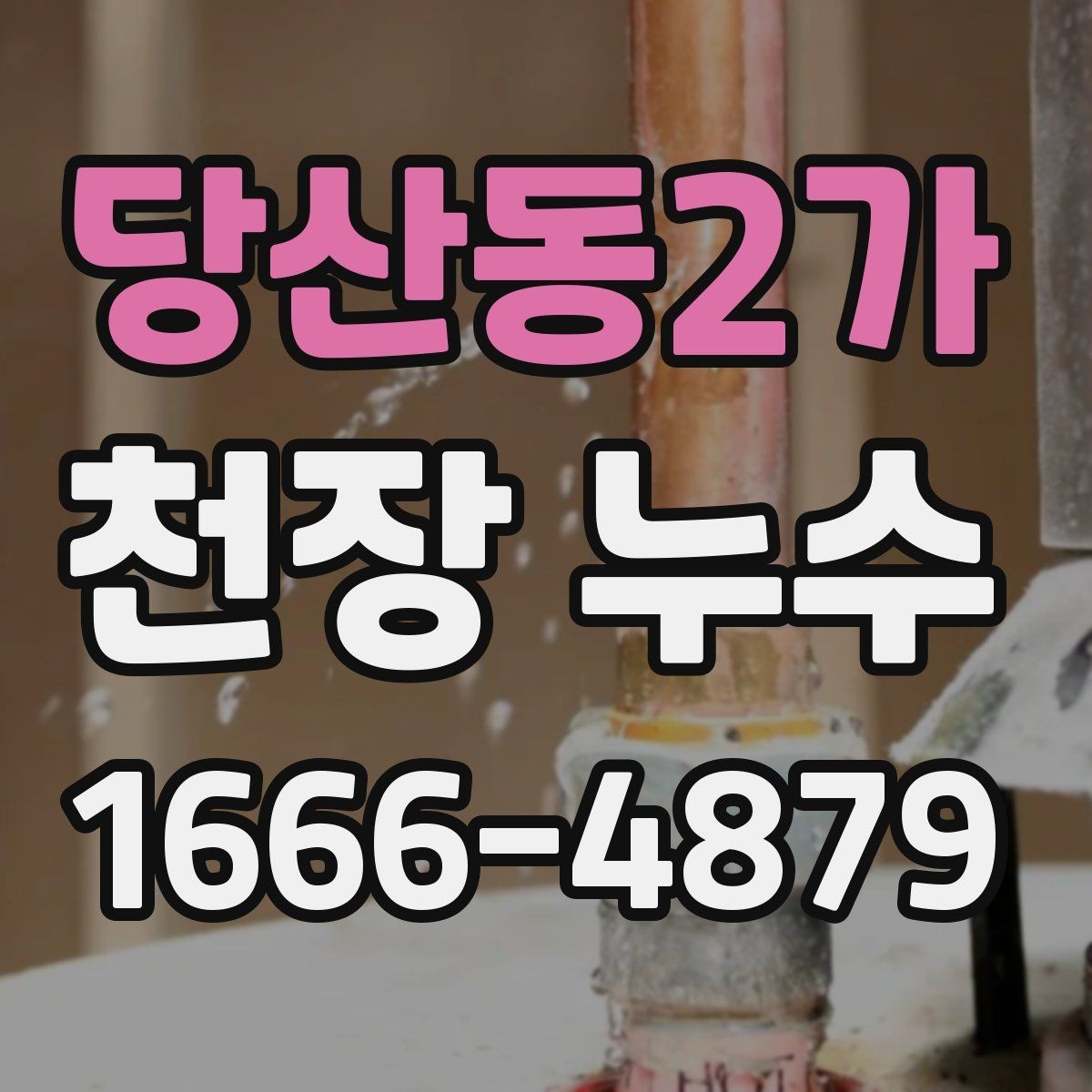 당산동2가 천장 누수 고민이라면 먼저 체크해보세요