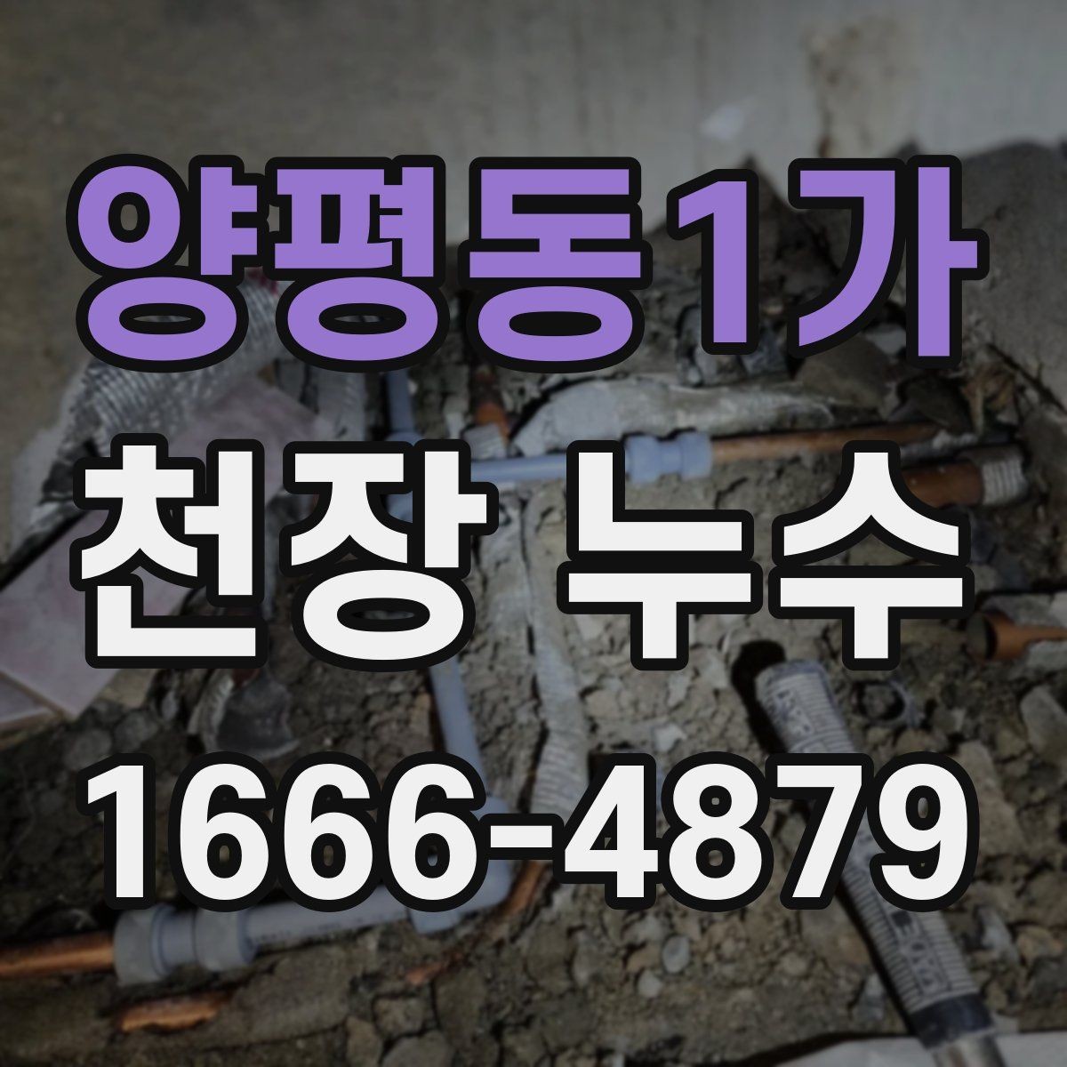 양평동1가 천장 누수 의심 시 가장 먼저 해야 할 일