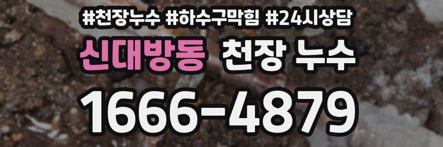 신대방동 천장 누수