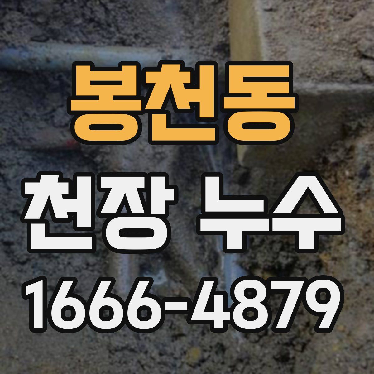 봉천동 천장 누수