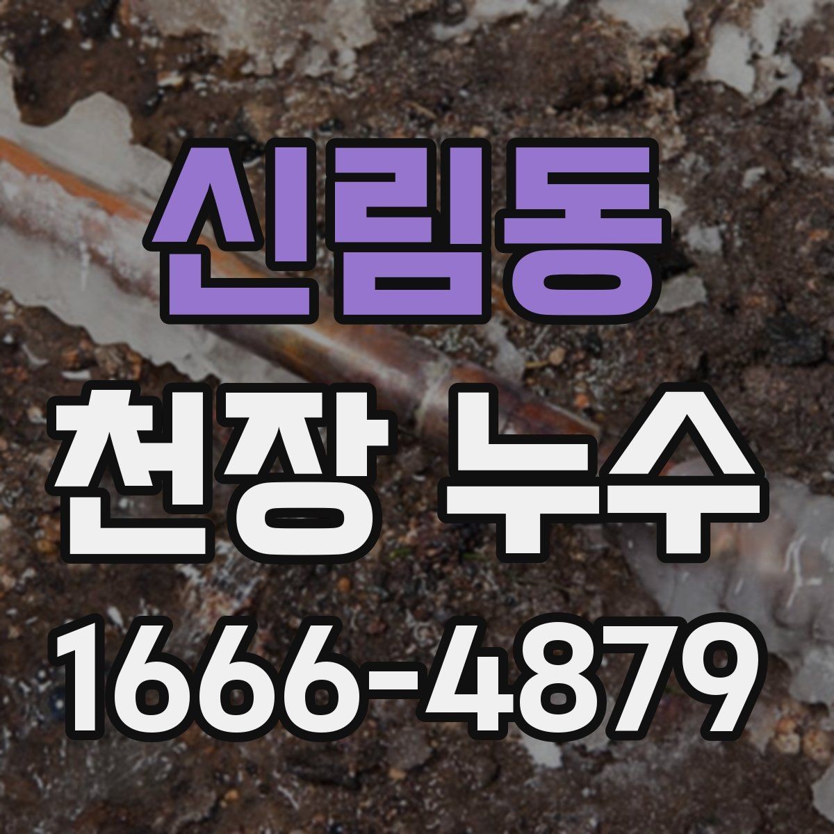 신림동 천장 누수 천장재 안전이 걱정된다면