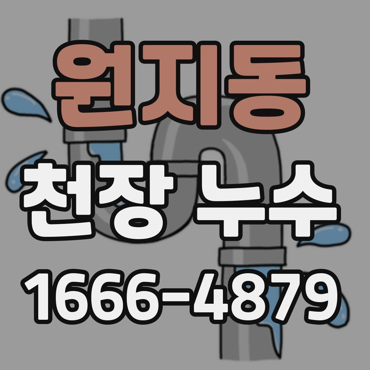 원지동 천장 누수