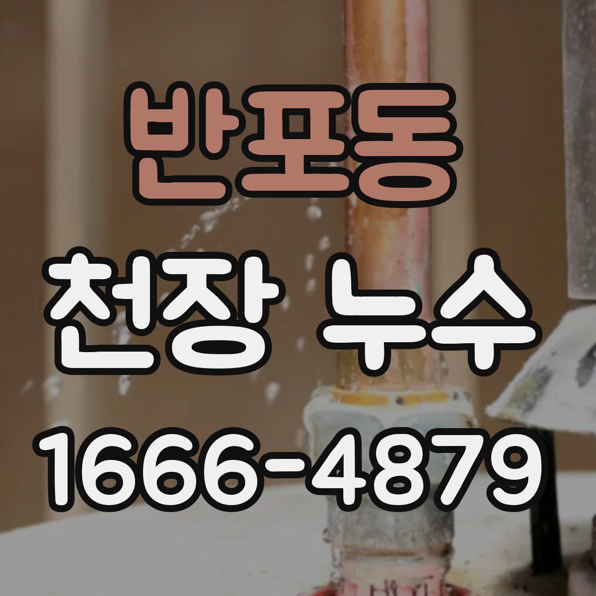 반포동 천장 누수